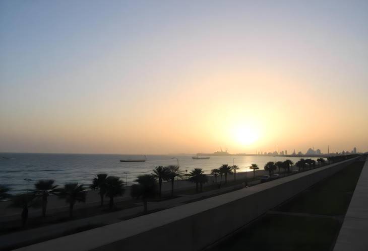 Morning Light Over Al Khobar Corniche